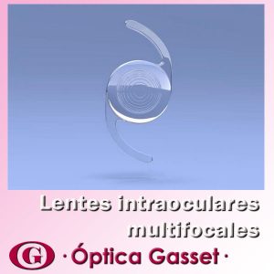 Las lentillas intraoculares pueden ser multifocales, permitiendo así dar solución a los problemas de presbicia